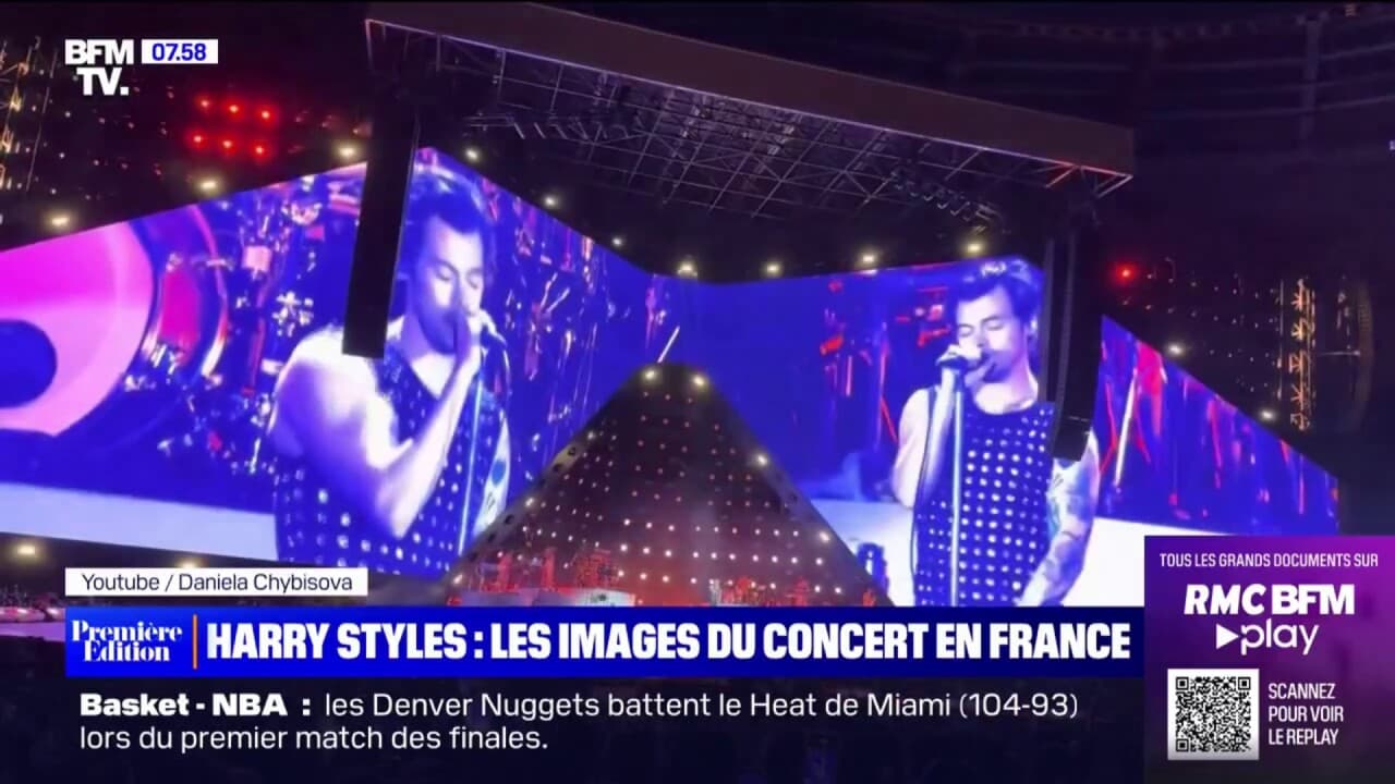 Les images du concert d'Harry Styles au Stade de France ce jeudi soir