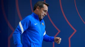 Sergi Barjuan, à Barcelone le 29 octobre 2021