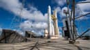 Une fusée européenne Ariane 6 sur sa zone de lancement, le 22 juin 2023 à Kourou, en Guyane française (photo d'illustration).