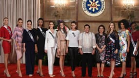 Le président philippin était très ému 