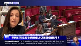 Marie-Charlotte Garin: "Dans d'autres pays, Éric Dupond-Moretti aurait démissionné" après ses bras d'honneur