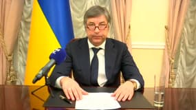 Vadym Omelchenko, ambassadeur d’Ukraine en France, le 24 février 2022 
