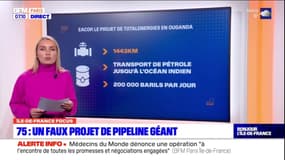 Un faux projet de pipeline géant traversant la France en passant par Paris