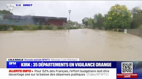"Ce n'est jamais arrivé par le passé": La ville de Mésanger touchée par les inondations