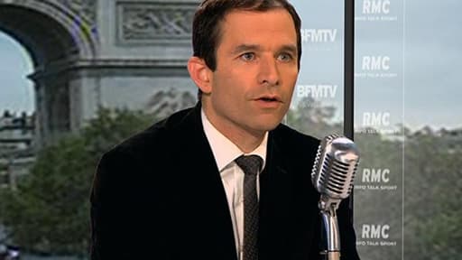 Benoit Hamon, le porte-parole du PS