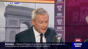Bruno Le Maire sur RMC: "Le coronavirus aura un impact économique de 0,1 point de croissance en moins pour la France"