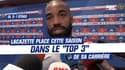 OL 2-1 Strasbourg : Lacazette place cette saison dans le "Top 3" de sa carrière