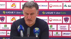 Clermont 1-2 Nice : "On n'est pas une grande équipe", la colère froide de Galtier