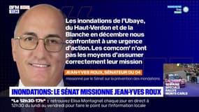 Inondations: le Sénat missionne Jean-Yves Roux