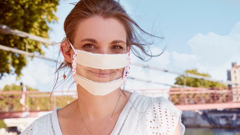 Le masque baptisé Smile (Sourire) est en vente entre 13 et 15 euros.