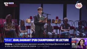 "J'étais content de lire pour les autres": Jean, élève de CM2 champion de lecture à haute voix