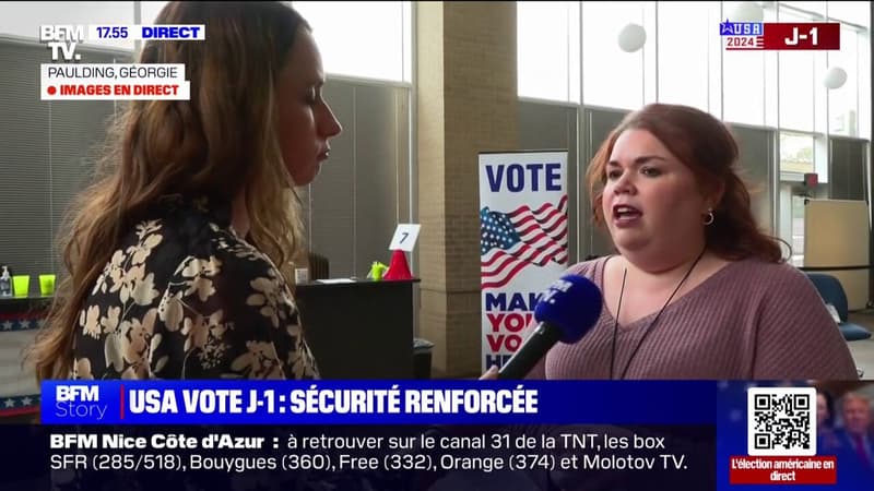 Élection américaine: la sécurité renforcée dans les bureaux de vote