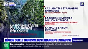 Provence-Alpes-Côte d'Azur: le tourisme des étrangers en hausse