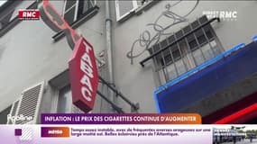 Inflation: le prix des cigarettes continue d'augmenter 