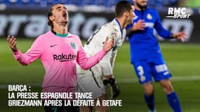 Barça : La presse espagnole tance Griezmann après la défaite à Getafe 
