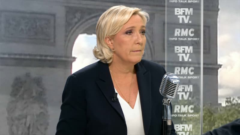Marine Le Pen mercredi matin sur BFMTV et RMC