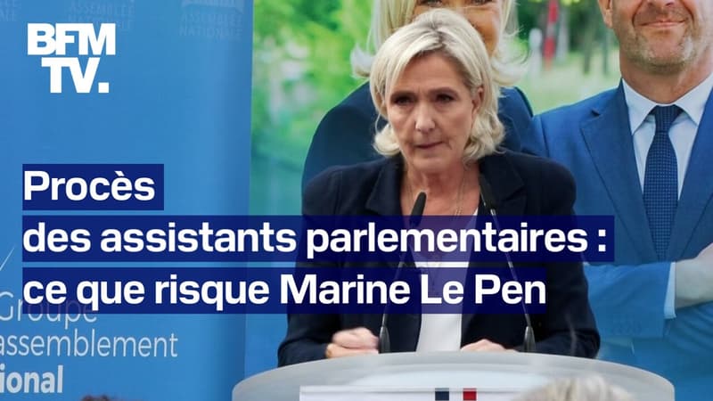 Assistants parlementaires RN: Marine le Pen soupçonnée de détournement de fonds publics