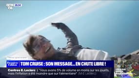 "Merci d'avoir soutenu Top Gun Maverick": Tom Cruise diffuse un message en pleine chute libre pour remercier ses fans