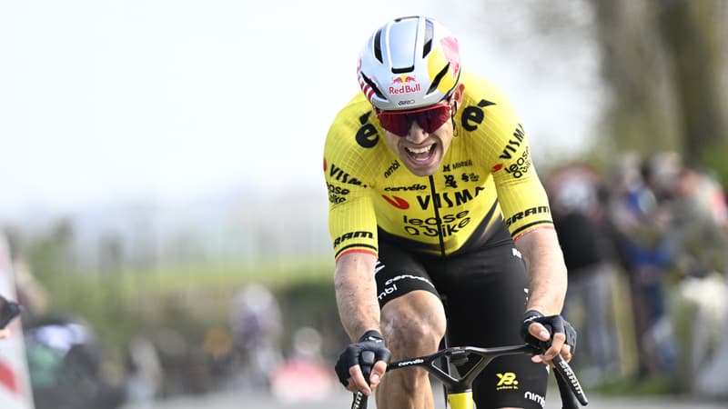 Wout van Aert sur A Travers la Flandre le 01 04 2026 2268077