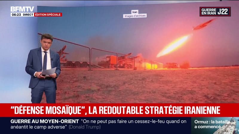 "Défense mosaïque": la redoutable stratégie iranienne