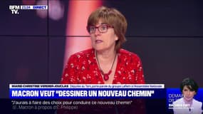 Verdier-Jouclas (LaREM): "Le nouveau chemin, c'est maintenir le cap en tenant compte" des dernières crises