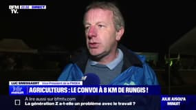 Luc Smessaert (vice-président de la FNSEA): "On n'ira pas dans Paris, mais il y aura de l'animation sur tous les points de blocage"