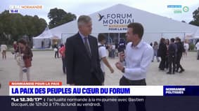 Forum Normandie pour la paix: Jean-Pierre-Lacroix rappelle qu'il "est important d'"échanger avec les jeunes"