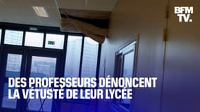 Les plafonds d'un lycée d'Alfortville menacent de s'effondrer, les professeurs exercent leur droit de retrait