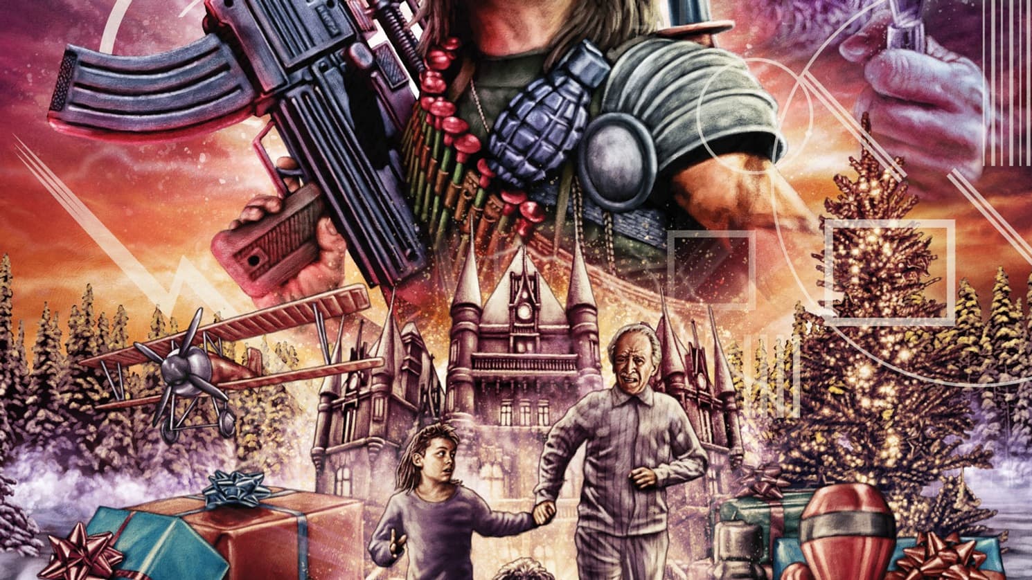 Couverture de l'édition blu ray américaine de "3615 Code Père Noël"