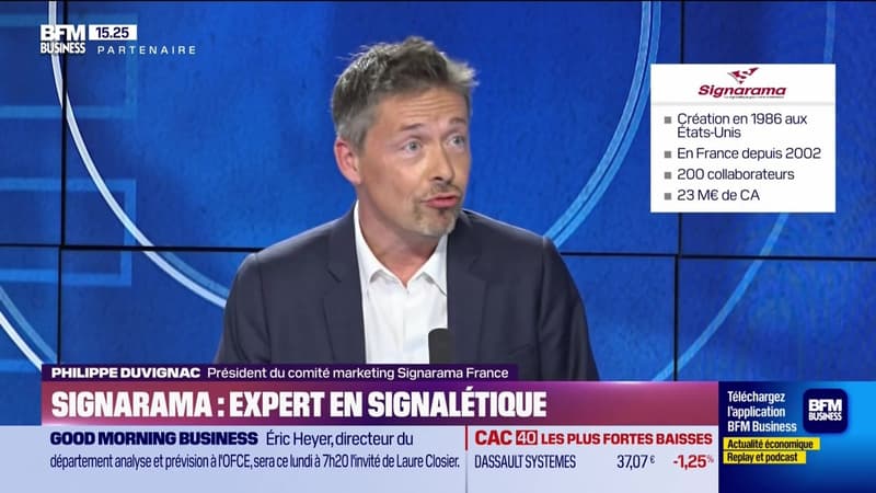Philippe Duvignac (Signarama France): Signarama, expert en signalétique - 01/06