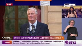 Michel Barnier peut-il éviter la censure à l'Assemblée?