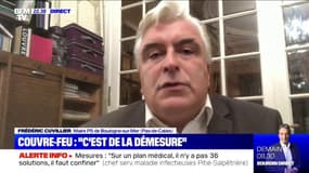 Couvre-feu à Boulogne-sur-Mer: Frédéric Cuvillier est "surpris par la soudaineté des décisions"