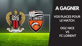 Vos places pour le match OGC Nice vs FC Lorient