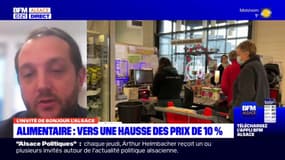Alimentaire: vers une hausse des prix de 10%