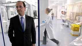 Auteur d'un nouveau livre où il expose sa conception de la présidence, François Hollande est contraint de retrouver une dynamique de campagne à même de contrer la puissante entrée en lice de Nicolas Sarkozy dans la course à l'Elysée. /Photo prise le 22 fé