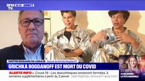 Mort du covid-19, Grichka Bogdanoff "n'avait pas de comorbidités et était en très bonne santé", d'après son avocat