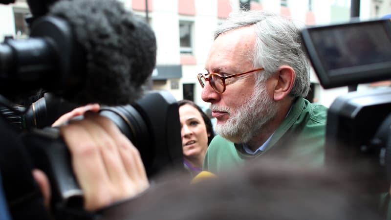Jean-François Rocchi, président du Consortium de réalisation (CDR), à son arrivée à la Brigade financière de Paris, le 10 juin.