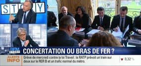 Loi Travail: la concertation démarre sur un bras de fer