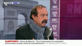 Philippe Martinez: "On demande toujours le retrait de cette réforme. Mais on veut négocier sur l'amélioration du système actuel. Tout est ouvert"