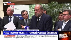 Éric Dupond-Moretti: "Que personne ne pense que derrière ces réseaux sociaux, il y a l'impunité" 