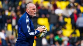 Patrick Arlettaz avec l'USAP, en 2022.