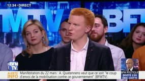 Pouvoir d'achat: "Nous sommes en présence d'une fake news" de Macron, dit Quatennens