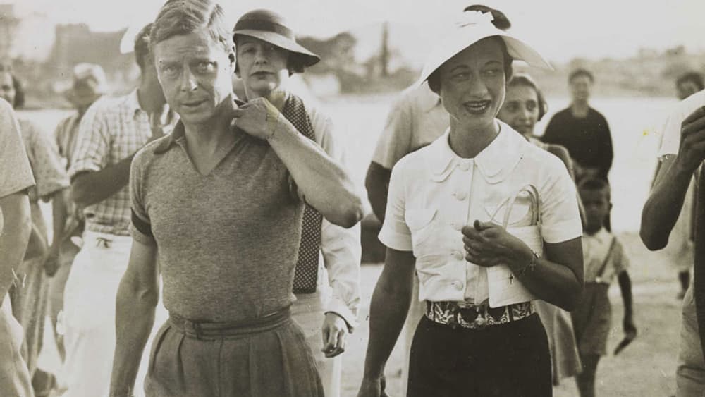 Edouard VIII et Wallis Simpson en 1936. Edouard VIII et Wallis Simpson en 1936.