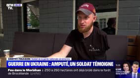 Ukraine: amputé d'un bras, un soldat ukrainien raconte son quotidien au front