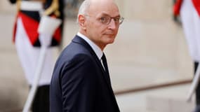 Didier Migaud arrive à l'Elysée, le 7 mai 2022 à Paris