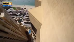 Vertige : il saute de pilier en pilier au 43e étage d'un hôtel de Dubaï