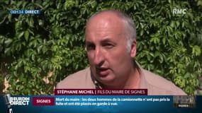 "C'était mon père et celui de toute la commune" confie le fils du maire de Signes, décédé après avoir été renversé par un fourgon 
