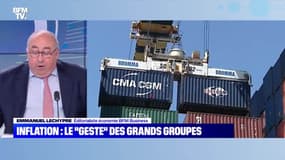 Inflation: le "geste" des grands groupes - 01/07