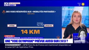 Paris 2024: la création d'une "voie olympique" sur l'A13 en cours de discussion