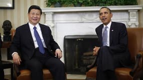 Le président américain Barack Obama a exposé mardi ses griefs au vice-président chinois Xi Jinping, appelé à prendre la tête du Parti communiste chinois et sans doute de son pays, lors d'un entretien dans le Bureau ovale de la Maison blanche. /Photo prise